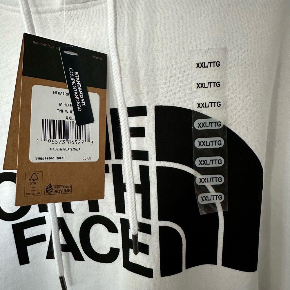 The North Face hoodie men’s Sz 2XL NWT - Picture 3 of 7